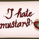 I Hate Mustard. Een project van  Ontwerp y Traditionele illustratie van Banessa Millet - 01.10.2013