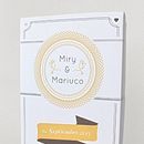Miry & Mariuco {Invitación de Boda} Ein Projekt aus dem Bereich Design und Traditionelle Illustration von Gonzalo Rivas - 10.10.2013