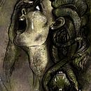 Medusa Ein Projekt aus dem Bereich Traditionelle Illustration von Alba Cervelló Ortigosa - 14.10.2013