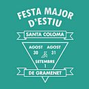 Santa Coloma de Gramenet | Festa Major 2013. Un proyecto de Diseño de Alexis Diaz Garduño - 28.11.2013