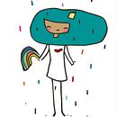 La niña del pelo azul. Un proyecto de Diseño, Ilustración tradicional y Publicidad de Marta Salvador Mancho - 13.01.2014