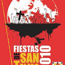 Cartel Ganador Fiestas Frómista 2010. Design, and Advertising project by Miriam Aguado - 12.03.2013