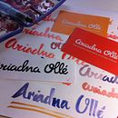 Lettering Ariadna Ollé. Un proyecto de Diseño de Alexis Diaz Garduño - 04.12.2013
