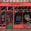 Web Growpin. Un proyecto de Diseño de growpin - 09.01.2014