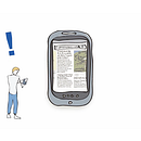 Motion Graphics App Phone2chrome. Projekt z dziedziny Trad, c i jna ilustracja użytkownika Planet motion graphics - 09.08.2013