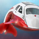 Biomímesis. Ilustração tradicional, e 3D projeto de Salvador Sequeros - 22.01.2015