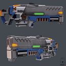Weapon Sculpt. 3D, Character Design, and Sculpture project by Joaquin Alvarez Garreta - 01.28.2014