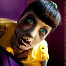 "Zombie Pin Up". . Costume Design, and Set Design project by Sara Morenas Blanco - 05.15.2011