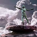 Estatua de Piedra TEST 01. Un proyecto de 3D, Ilustración tradicional y Post-producción fotográfica		 de Raqueta Malvada De Tenis - 05.02.2014