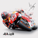 Cartel Repsol Moto GP. Un projet de Photographie de La Hormiga Comunicación - 06.02.2014