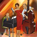 Trio. Een project van Traditionele illustratie van jordi esteve zapata - 15.02.2014