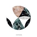 THE MATERIAL COLLECTION/ Artprints inspired in geometry and materials. Interior Architecture, and Graphic Design project by Vontrueba Studio - 02.17.2014