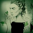 Abedul, la mujer arbol.. Un proyecto de Ilustración tradicional de MarrotoArt - 21.02.2014