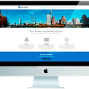 Texas European Chamber of Commerce website. Un progetto di Web design di Alberto Saavedra - 24.02.2014