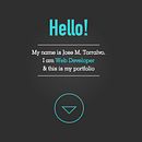 Portfolio 2013. Projekt z dziedziny Tworzenie stron internetow, ch i Web design użytkownika Jose Manuel Torralvo Moyano - 25.02.2014