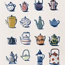 Teapots. Un proyecto de Ilustración tradicional de Ina Fiebig - 26.02.2014