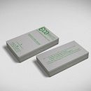 Eco-efficient Design - Business Card. Graphic Design project by Alonso Urbanos - 02.22.2015