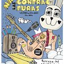 Cartel: Concierto las contracturas. Un projet de Illustration traditionnelle de Antonio illescas - 03.04.2014