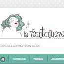 E-commerce La Veintinueve. Un progetto di Web development di Ricardo Donoso - 19.03.2014