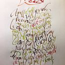 Caligrafías... Un progetto di Belle arti di oskar - 15.04.2014