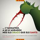 Sant Jordi 2014. Design gráfico e Ilustração tradicional projeto de lluís bertrans bufí - 22.04.2014