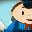 Spot para el libro Jim Boton y Lucas el Maquinista. Een project van Animatie,  Art direction, Grafisch ontwerp, Traditionele illustratie y Motion Graphics van Novoselic Studio - 29.04.2014