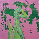 Don't know if baby dinosaurs maybe could live through it. Un proyecto de Pintura de Eva Uribarri - 30.04.2014