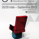 Concurso de carteles 61 Festival de cine internacional de San Sebastián. Un projet de Design graphique de Patricia Fernández Ruibal - 17.02.2013