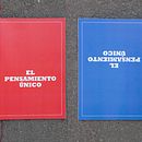 El pensamiento único. Un proyecto de Dirección de arte, Diseño editorial y Diseño gráfico de Deiene Barruetabeña - 12.05.2014