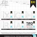 Estampillas. Un proyecto de Tipografía de Juan Manuel Falabella - 22.05.2014