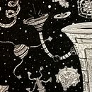 En blanco y negro . Traditional illustration project by Marisa Ossorio - 05.25.2014