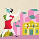 Defiende tu ciudad. Traditional illustration project by Mariela Bontempi de Miguel - 05.29.2014