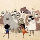 Una historia de la India. Traditional illustration project by Mariela Bontempi de Miguel - 05.29.2014