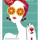 Mercado de La Buena Vida. Traditional illustration project by Mariela Bontempi de Miguel - 05.29.2014