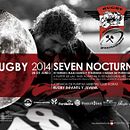 Cartel Rugby nocturno. Un projet de Design  de montse_mm - 30.05.2014