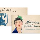 Brand identity (Pin-up Illustration & design). Br, ing, Identit, Graphic Design, and Traditional illustration project by Patricia Fornos - 05.31.2014