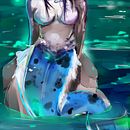 Azulada . Desain Karakter proyek oleh Malena Santos - 06.06.2014