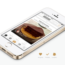 Onfan app - Recomendaciones gastronómicas personalizadas. Br, ing, Identit, and UX / UI project by Ismael Barros - 06.14.2014