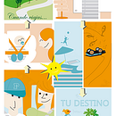 Cartel finalista en el concurso DGT" Muévete con seguridad". Organizado por MULAFEST 2014.. Un projet de Illustration traditionnelle de nuriadasilva-art-design - 18.06.2014