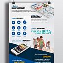 Póster que explica un servicio a potencias clientes. Un proyecto de Diseño, Diseño gráfico y Publicidad de Raphaella Contreiro - 29.06.2014