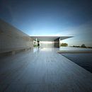3D RENDER | Pabellón de Van Der Rohe. Un progetto di 3D, Architettura e Fotografia di MNOstudios - 02.07.2014