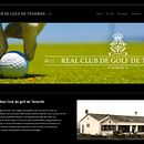 Web del Real Club de Golf de Tenerife. Design gráfico, Web Design, e Fotografia projeto de Javier Lecuona de Burgos - 01.07.2014