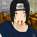 Itachi Smile. Un projet de Illustration traditionnelle de Erick Miguel Martínez Ortega - 19.07.2014
