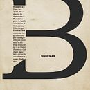 Cartel tipográfico para la fuente BOOKMAN. Een project van  Ontwerp van Tatiana Lopez Morato - 21.07.2014