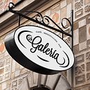 La Galería. Br, ing, Identit, Design, and Graphic Design project by Paula Castiñeira Olveira - 02.28.2015