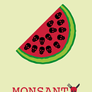 Pensamiento critico ante alimentos producto Monsanto. . Een project van Creatieve consultanc, Grafisch ontwerp y  Reclame van Ricardo Chaves Castro - 23.05.2013
