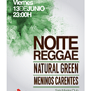 Noite Reggae. Design gráfico projeto de Lucía López Fraga - 06.08.2014