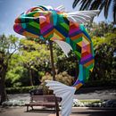 El cuerpo del arcoiris. Arte urbana, e Design projeto de Raiber González Hechavarría - 31.08.2017