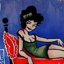Irma La Douce, Shirley MacLaine una chica Pin Up. Animation, and Traditional illustration project by raskayou - 08.13.2014