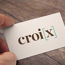Croi[x]. Art Direction, Editorial Design, and Graphic Design project by Dana Riesgo - 08.18.2014